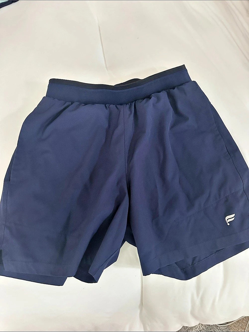 Fabletics The One Short Lined Blue Athletic Shorts